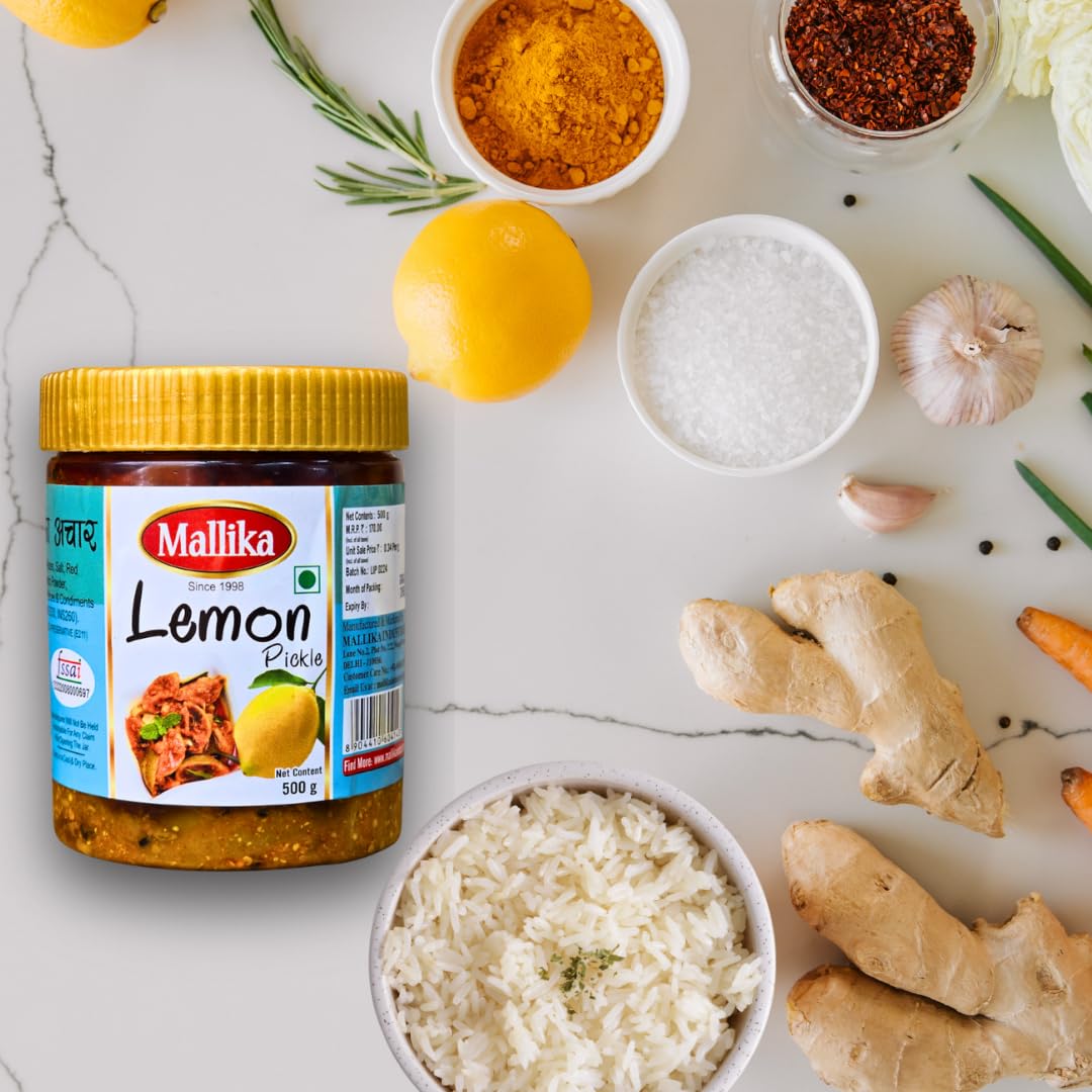 Mallika Lemon Pickle - 500G
