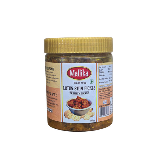 Mallika Lotus Stem Pickle - 500G