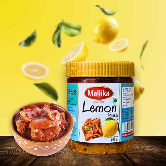 Mallika Lemon Pickle - 500G