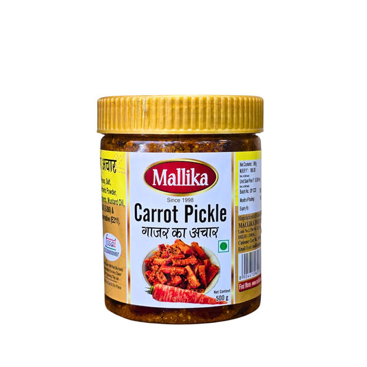 Mallika Carrot Pickle - 500G