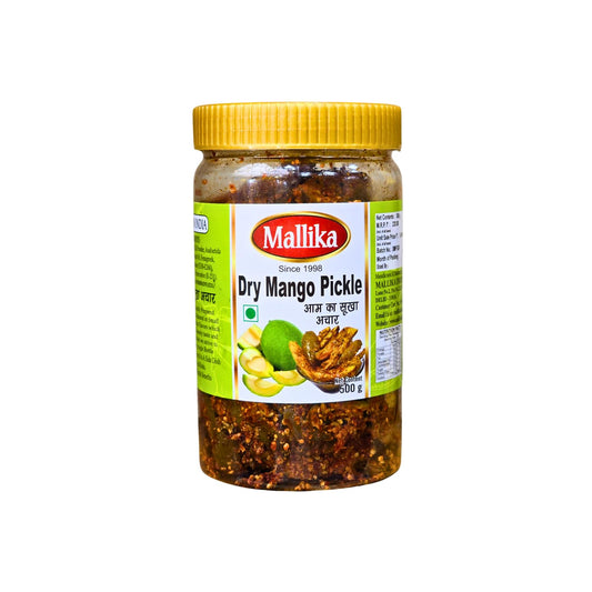 Mallika Dry Mango Pickle - 500G