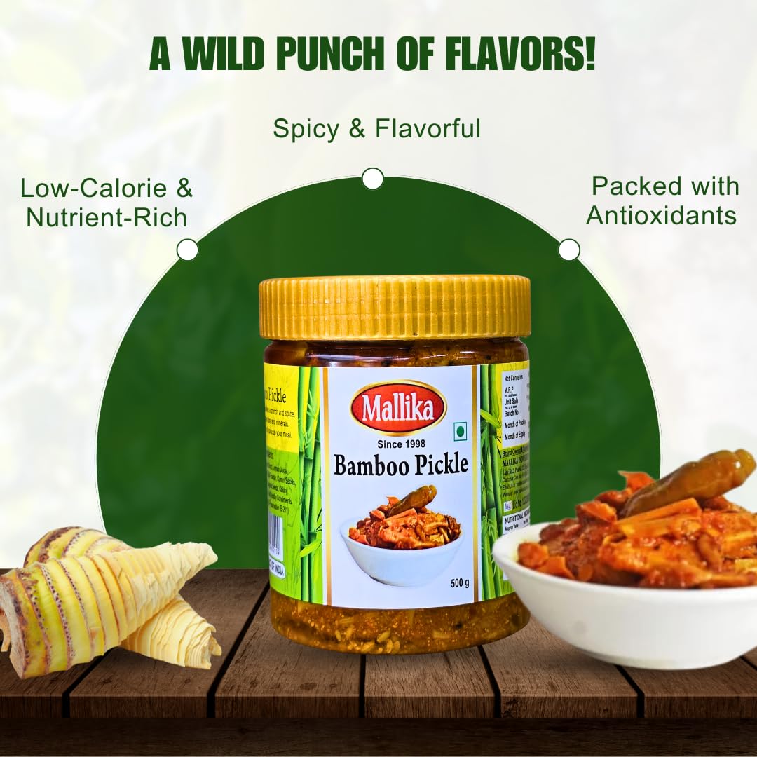 Mallika Bans Bamboo Pickle - 500G