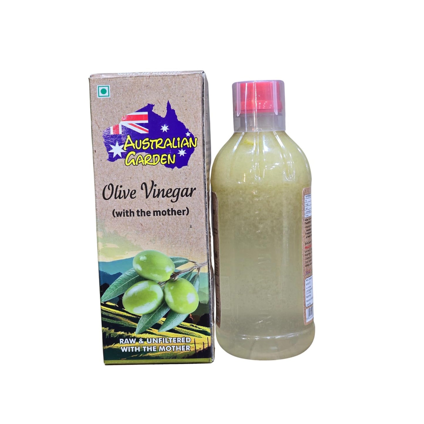 Mallika Olive Vinegar (with Mother) - 500Ml