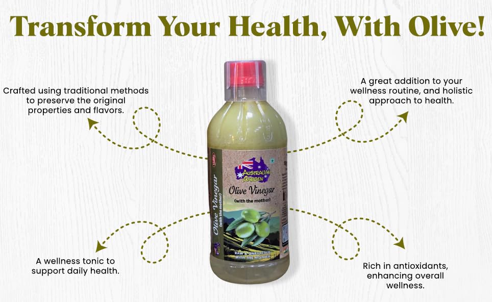 Mallika Olive Vinegar (with Mother) - 500Ml