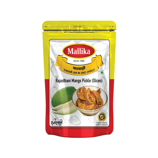 Mallika Marwadi Mango Latcha Pickle - 400G Pouch