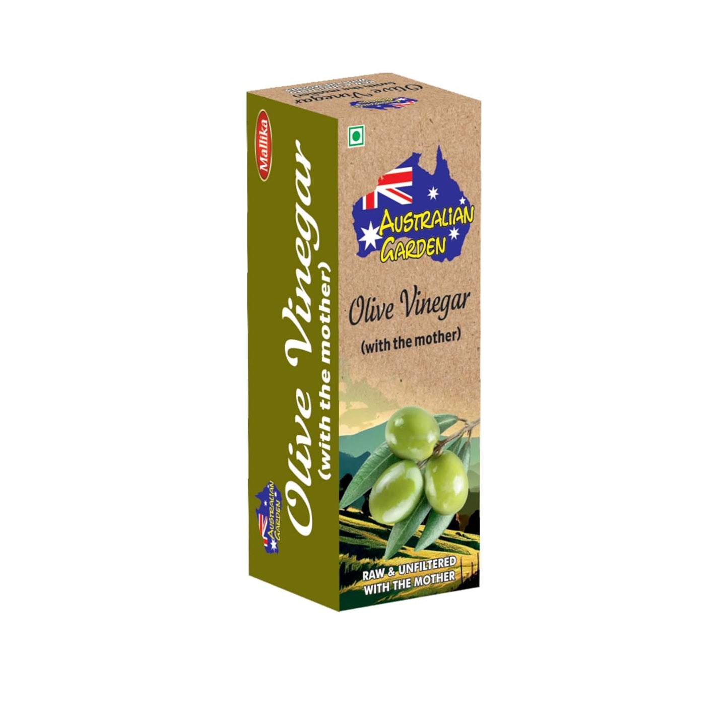 Mallika Olive Vinegar (with Mother) - 500Ml