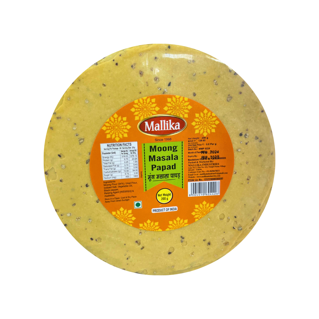 Moong Masala Papad 200g