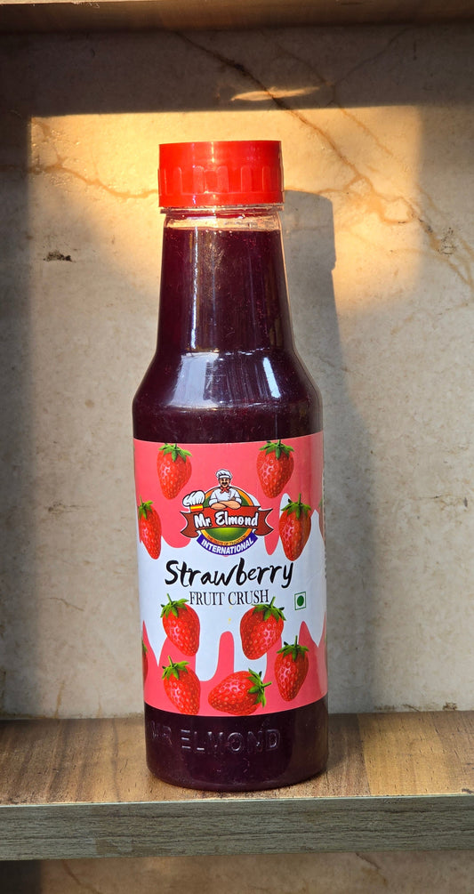 Strawberry Fruit Crush Syrup 1lt